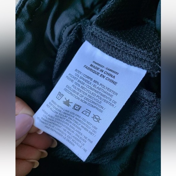 Nike Women's Flex UV Victory Golf Pants Medium Black Cropped 23" Inseam Stretch - Picture 2 of 11